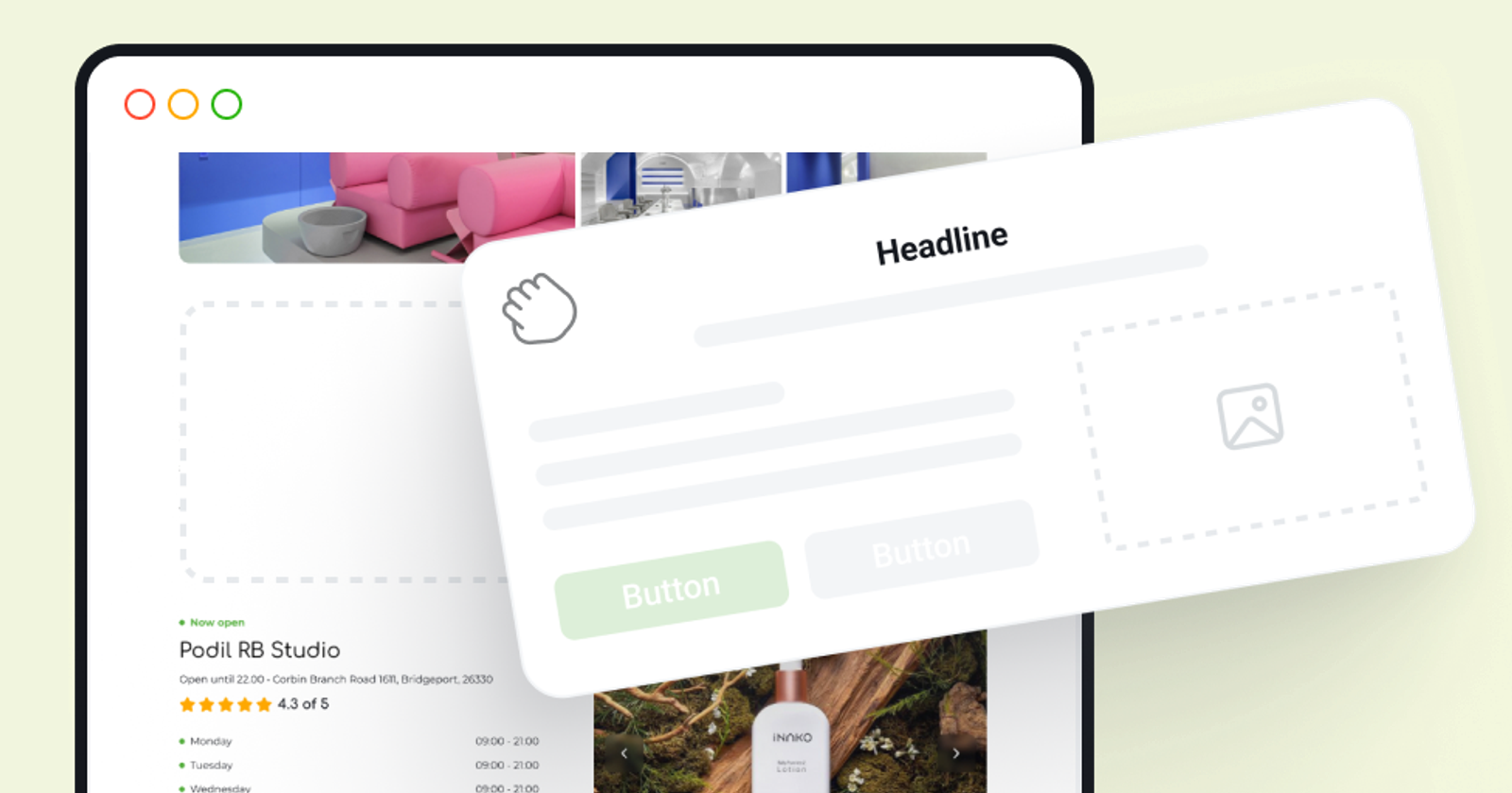 💥 הוסיפו בלוקים משלכם לאתר